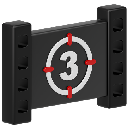 Cuenta atrás de la película  3D Icon