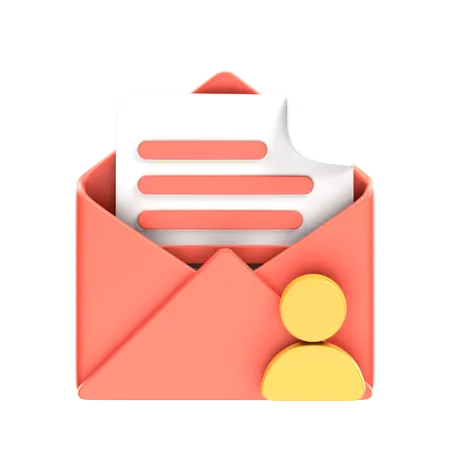 Cuenta de correo  3D Icon