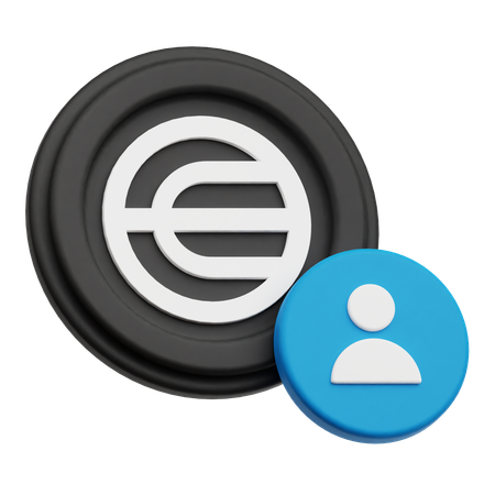 Cuenta de Worldcoin  3D Icon