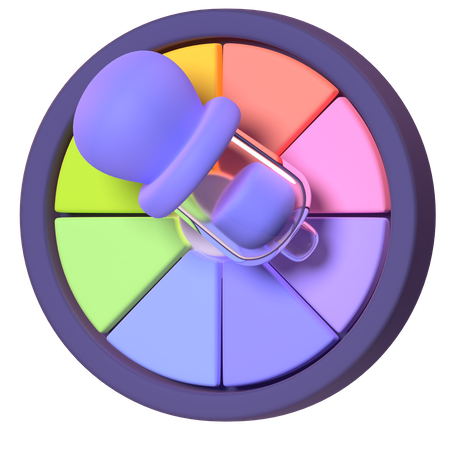 Gotero de color  3D Icon