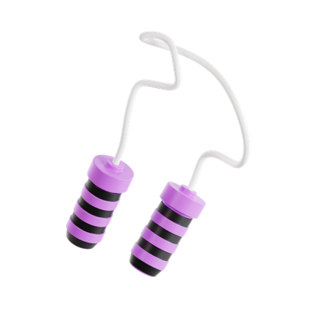 Cuerda saltar  3D Icon