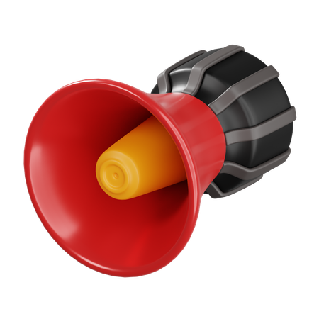 Bocina  3D Icon