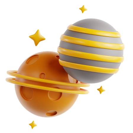 Cuerpo celestial  3D Icon