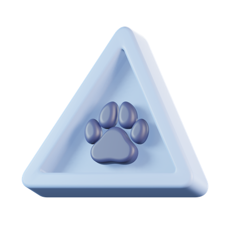 Cuidado com o cão  3D Icon