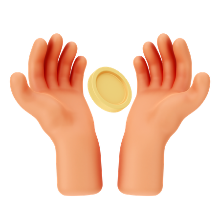 Cuidado com dinheiro  3D Icon