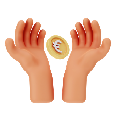 Cuidado com dinheiro  3D Icon