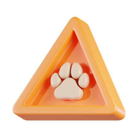 Cuidado con los animales  3D Icon