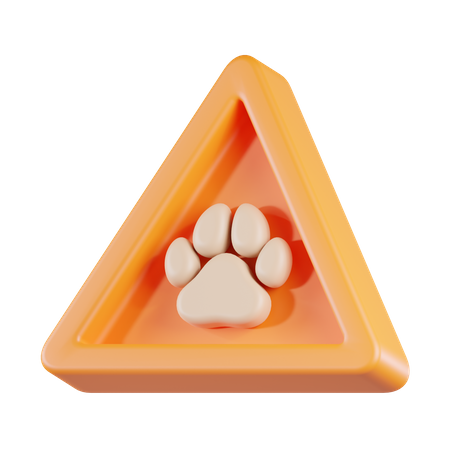 Cuidado con los animales  3D Icon