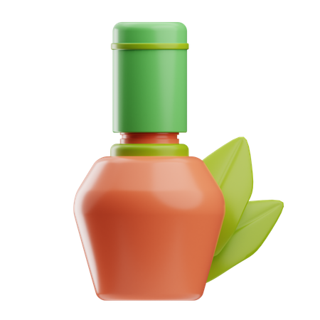 Cuidado de la piel natural  3D Icon