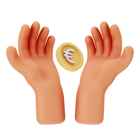 Cuidado del dinero  3D Icon