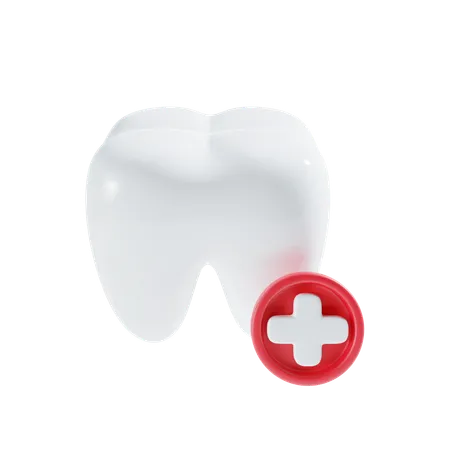 Cuidado dental  3D Icon