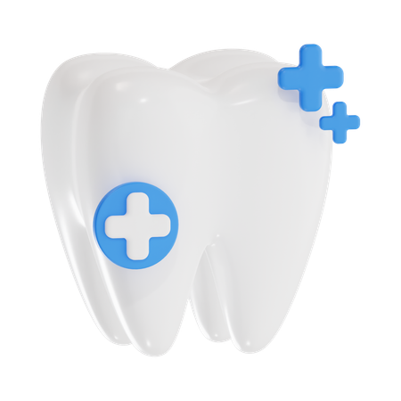 Cuidado dental  3D Icon