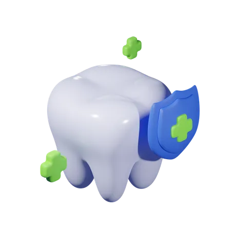 Cuidado dental  3D Icon