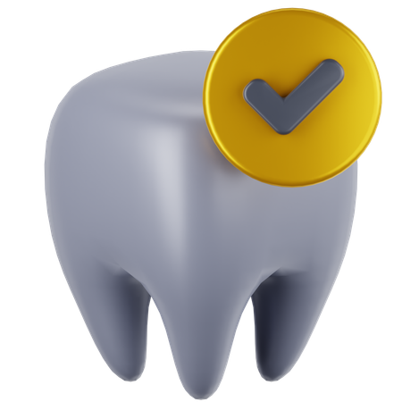 Cuidado dental  3D Icon