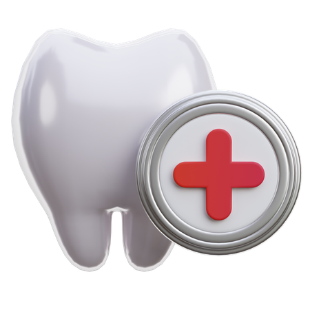 Cuidado dental  3D Icon