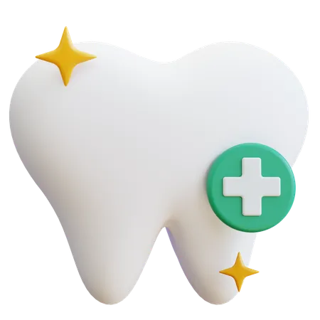 Cuidado dental  3D Icon