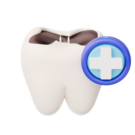 Cuidado de los dientes  3D Icon