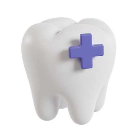 Cuidado dental  3D Illustration