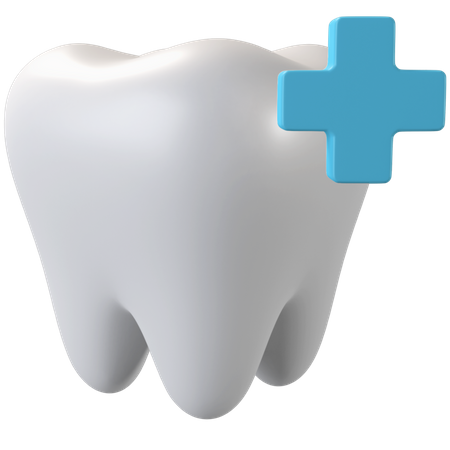 Cuidado dental  3D Illustration