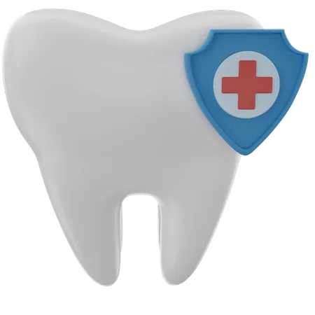 Cuidado dental  3D Illustration