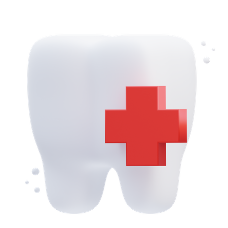 Cuidado dental  3D Icon