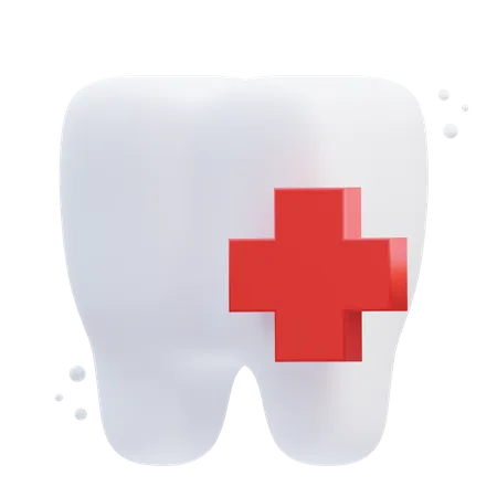 Cuidado dental  3D Icon