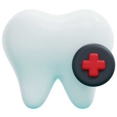 Cuidado dental  3D Icon