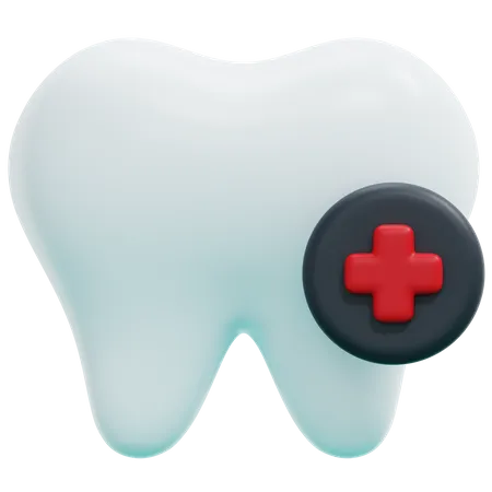 Cuidado dental  3D Icon