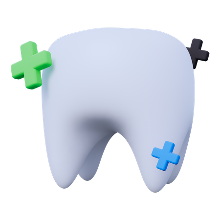 Cuidado dental  3D Icon