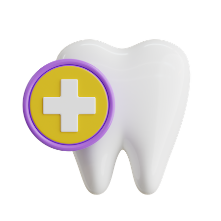 Cuidado dental  3D Icon