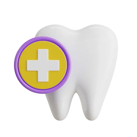 Cuidado dental  3D Icon