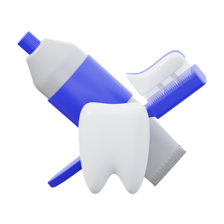 Cuidado dental  3D Icon