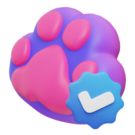 Clínica de cuidado de animais domésticos  3D Icon