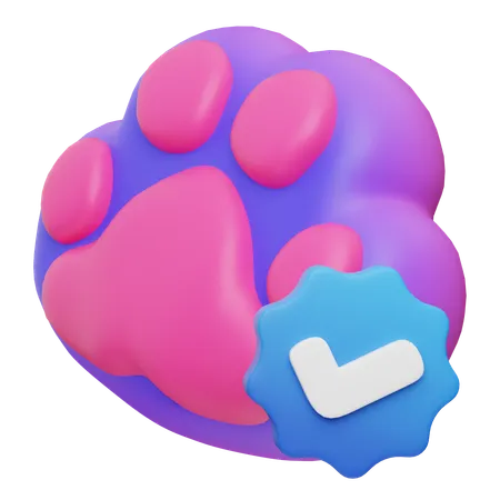 Clínica de cuidado de animais domésticos  3D Icon