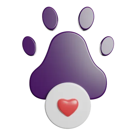 Clínica de cuidado de animais domésticos  3D Icon