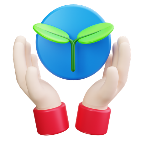 Cuidados com as plantas  3D Icon