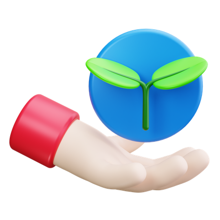 Cuidados com as plantas  3D Icon