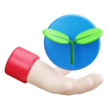 Cuidados com as plantas  3D Icon