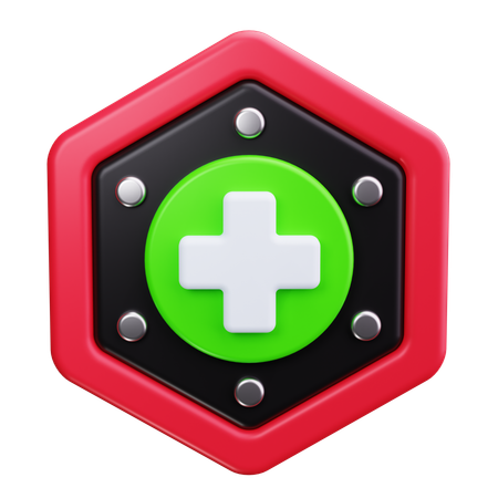 Assistência médica  3D Icon