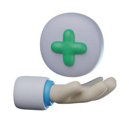 Assistência médica  3D Icon