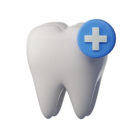 Cuidado dental  3D Icon