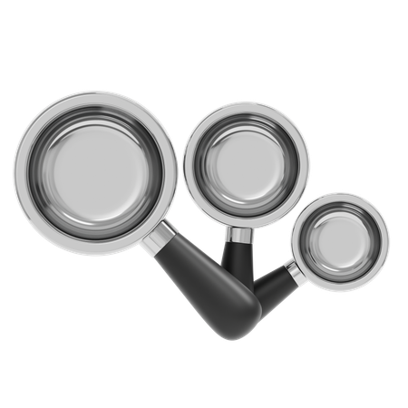 Cuillère à mesurer  3D Icon