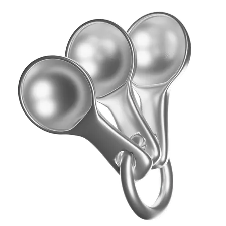 Cuillère à mesurer  3D Icon