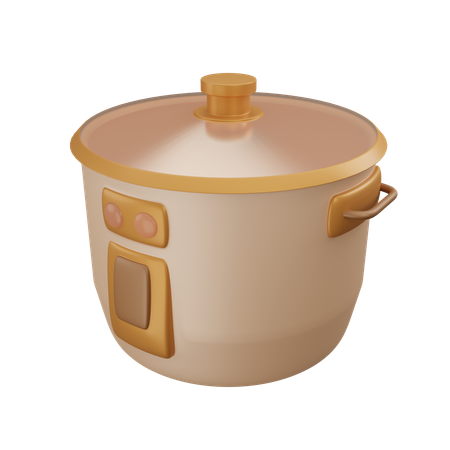 Cuiseur de riz  3D Icon