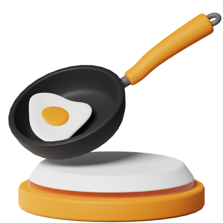 Cuisson  3D Icon