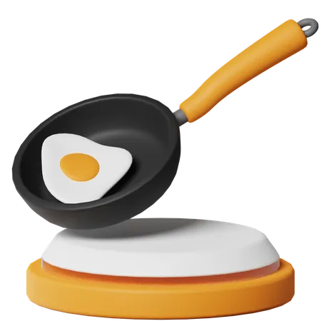 Cuisson  3D Icon