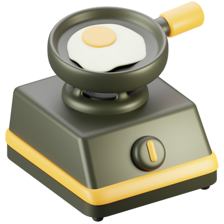 Cuisinière  3D Icon