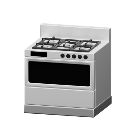 Cuisinière électrique  3D Icon