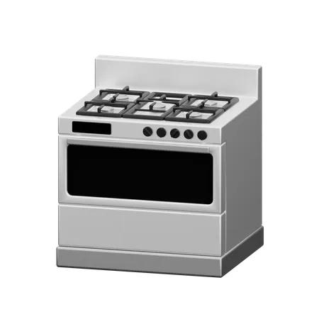 Cuisinière électrique  3D Icon