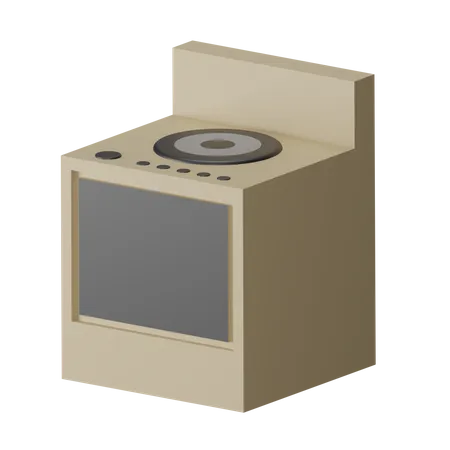 Cuisinière électrique  3D Icon